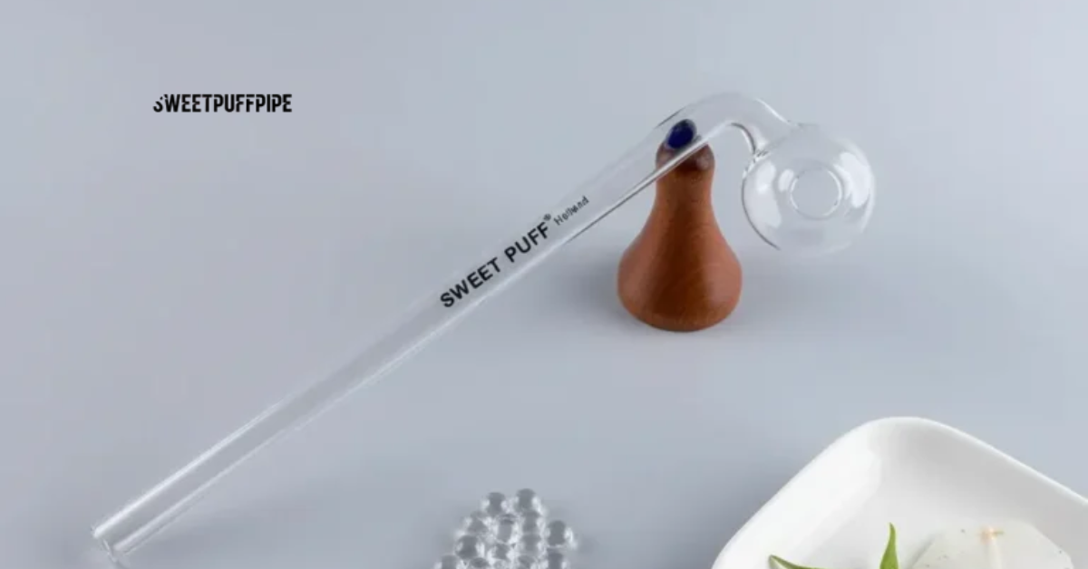 sweet puff dry herb pipe