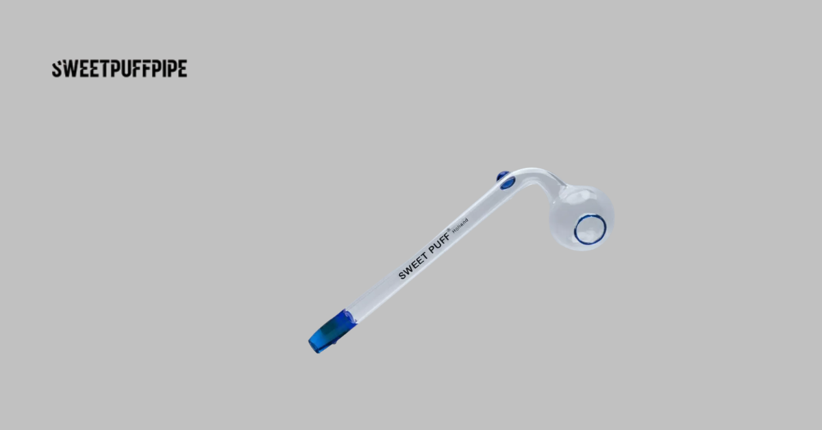 Sweet Puff borosilicate glass pipe good