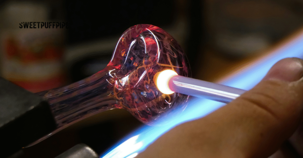 of using a glass pipe
