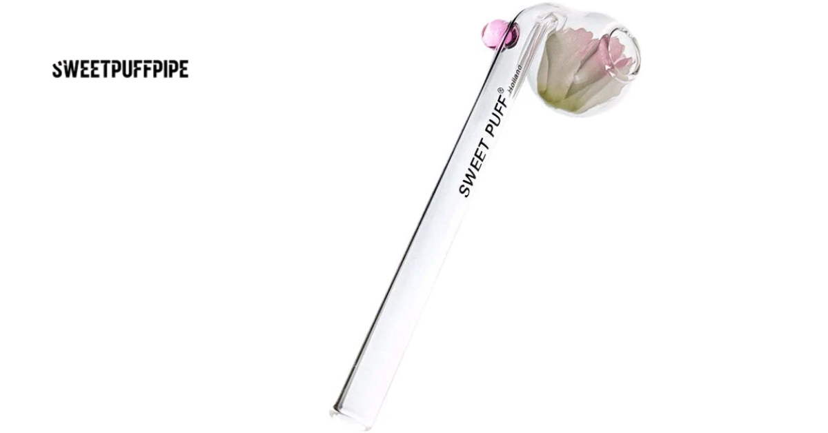 sweet puff straight glass pipe 2026