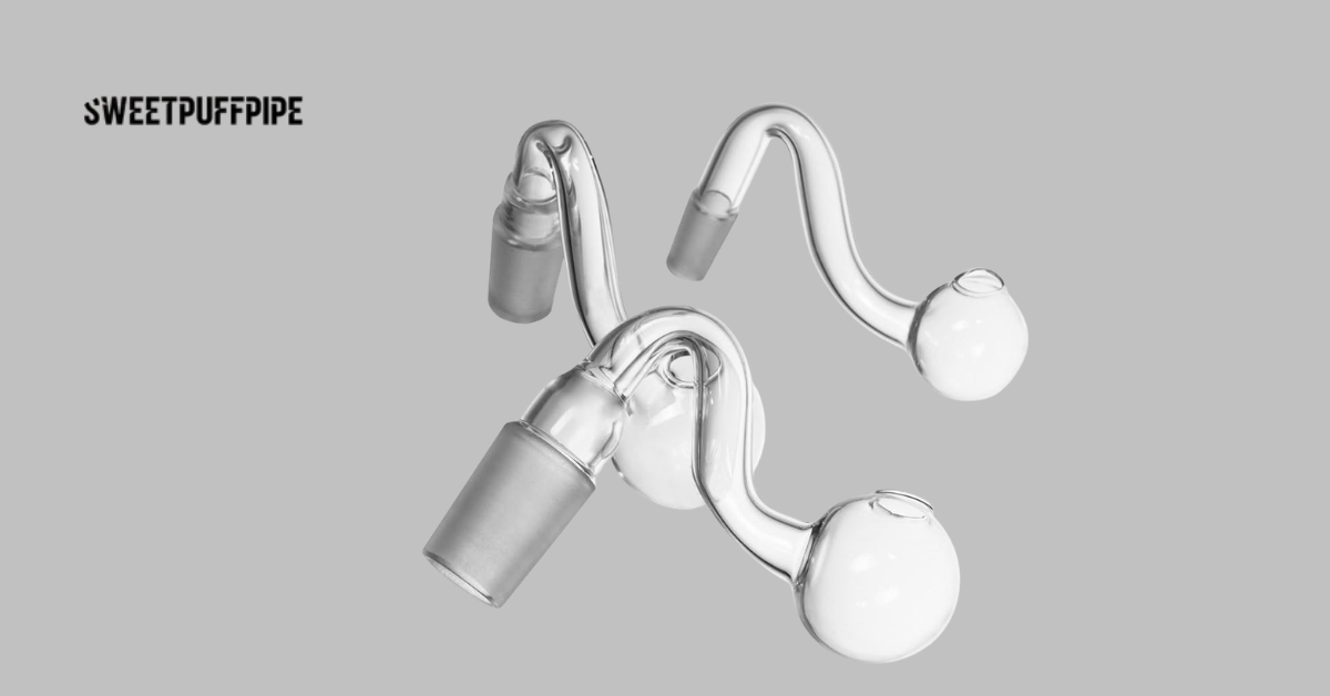 sweet puff curved glass pipe price