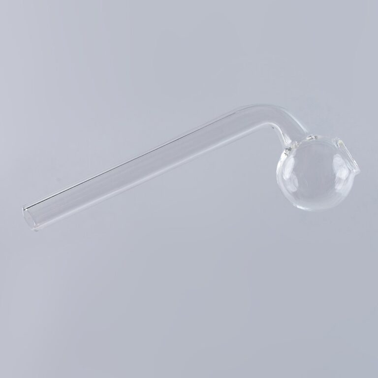 Curved Sweet Puff Glass Pipe 11cm